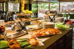 Buffet dining at Sabi River Sun Resort